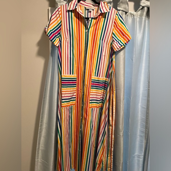 Christopher John Rogers X Target Multi-Colored Striped Dress - Picture 12 of 12